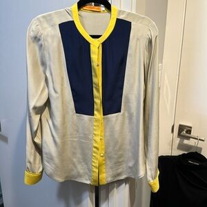 Roberta Freymann silk blouse
